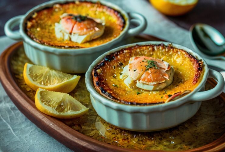 Crab Brulee Recipe