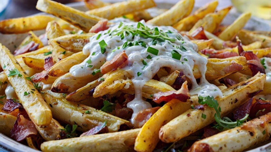 Chicken Bacon Ranch Fries Recipe
